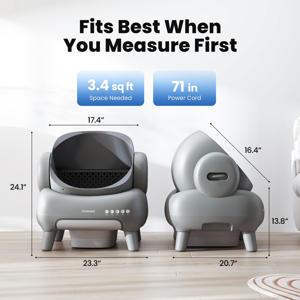 Neakasa M1 Plus soft mat reduces litter tracking around the room