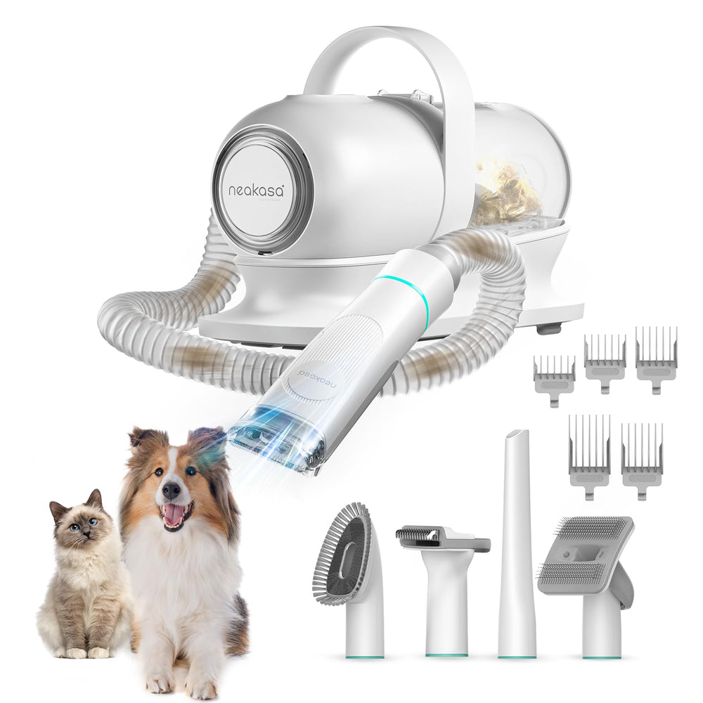 Neakasa P1 Pro grooming tools set for gentle coat care and shedding control.