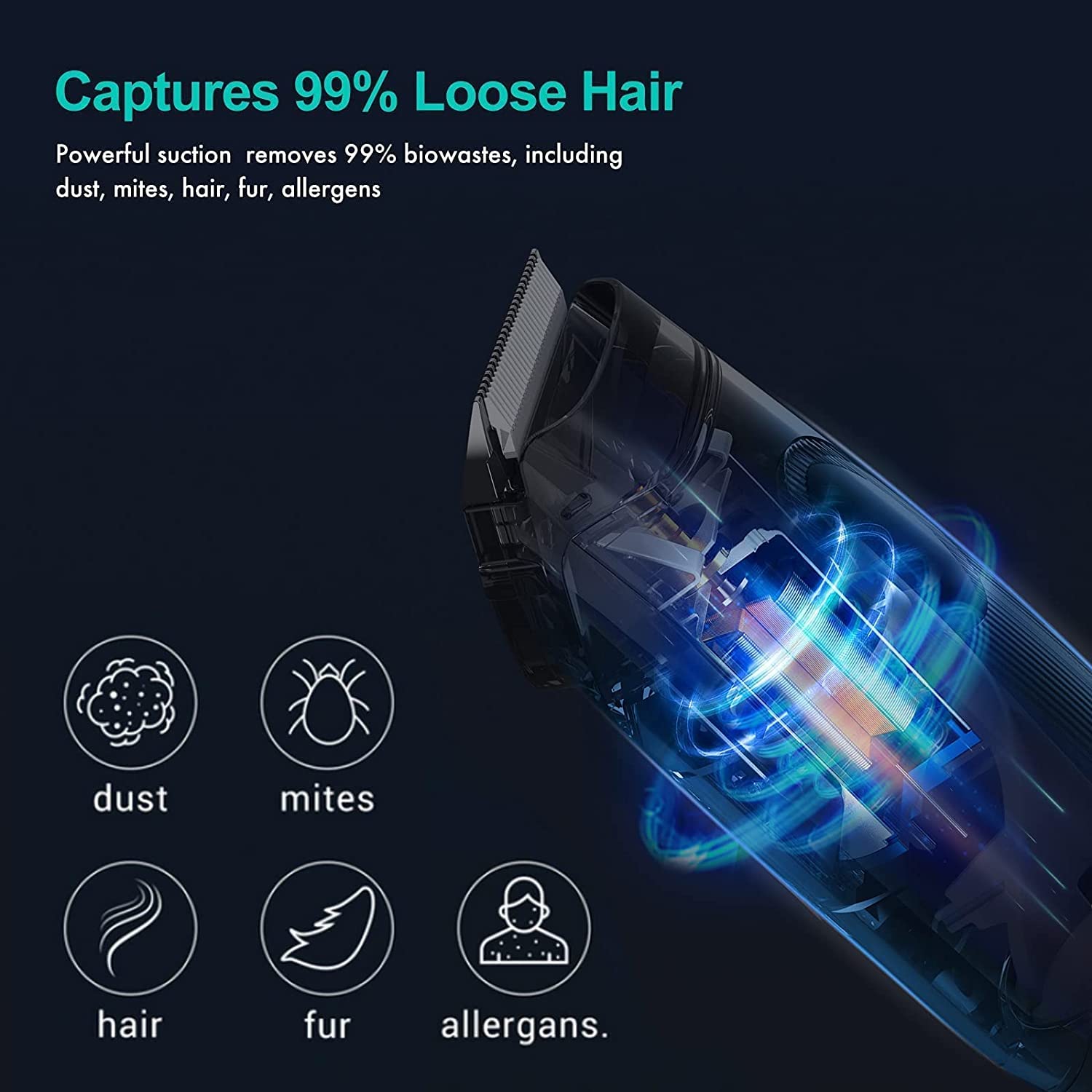 Neakasa P1 Pro nozzle head aids clean hair collection from surfaces