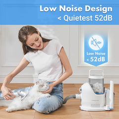 Nozzle tool from Neakasa P2 Pro captures fur from furniture and floors