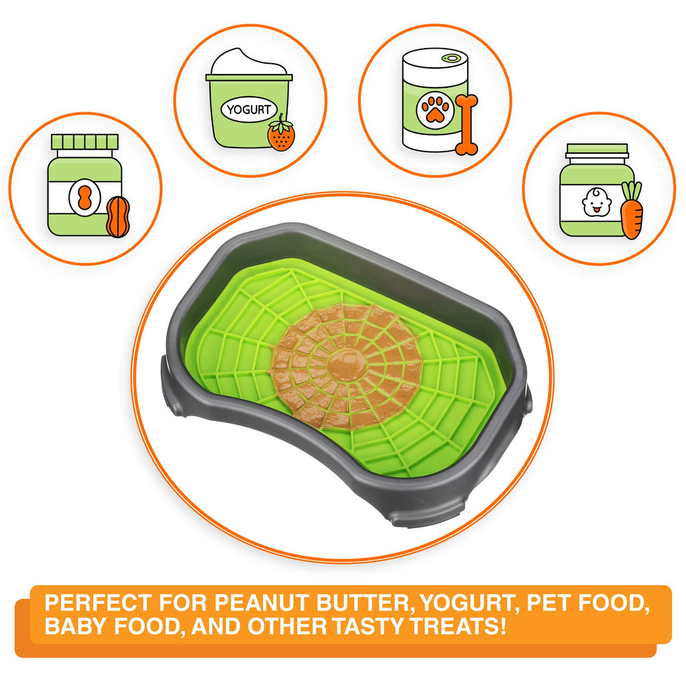 Slow eating with Neat-LIK may create calmer meals.
