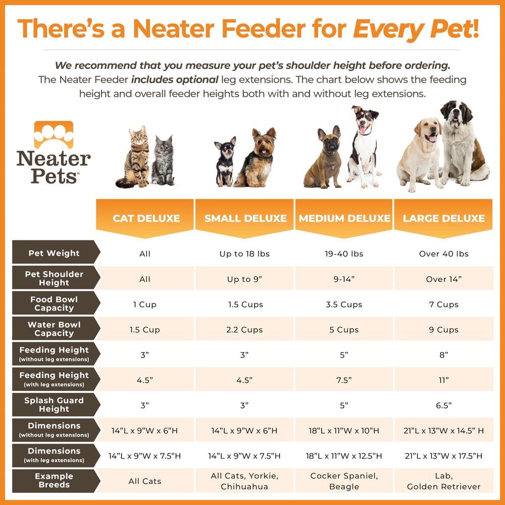 Neater Feeder Deluxe 5-cup water bowl reduces spills while your dog drinks