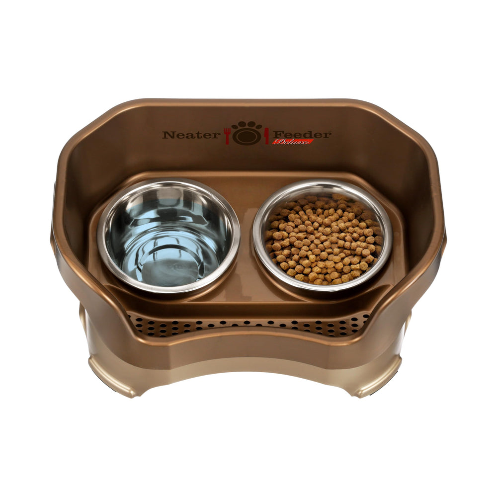 Neater Feeder Deluxe made in USA outer stand with bronze finish