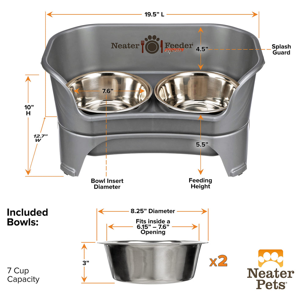 Neater Feeder Express USA-assembled components highlight quality and durable build.