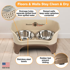 Neater Feeder Express height 5.5 inches for larger dogs
