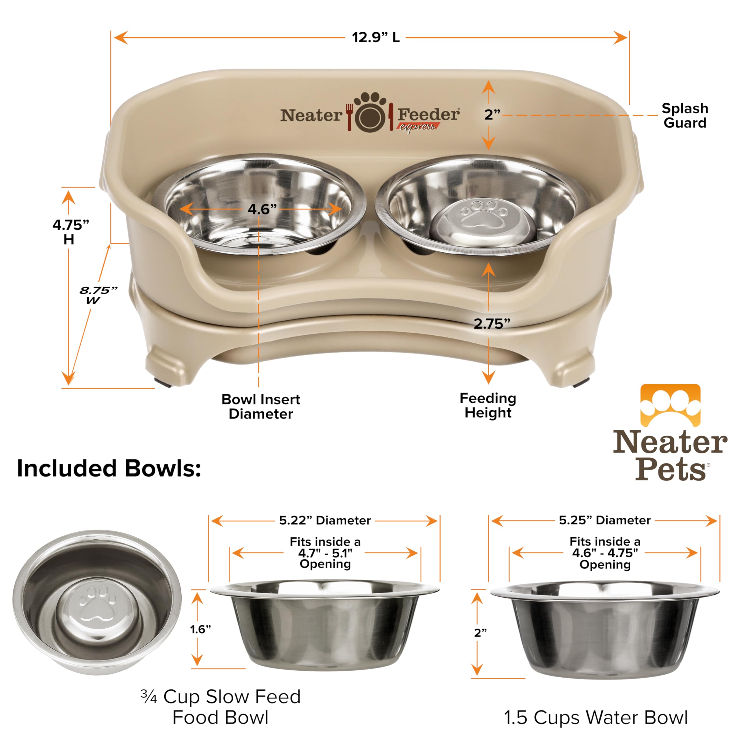 Neater Feeder Express made-in-usa construction emphasizes quality and US manufacturing.