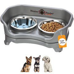 Neater Feeder Express mess-proof feeding station keeps spills contained for a tidy home.