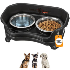 Neater Feeder Express mess-proof station keeps feeding area tidy by separating spills.