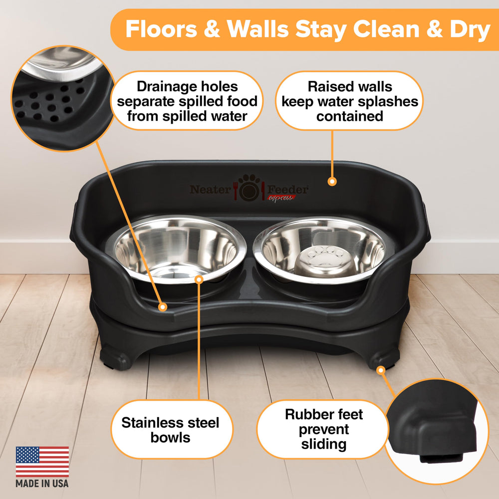 Neater Feeder Express small-dog setup suitable for under-18-pound breeds