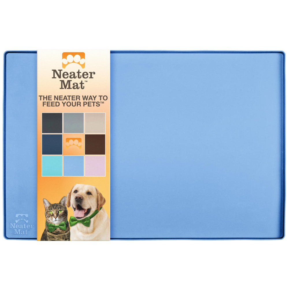 Neater Mat under bowls 32x24 protects floors from spills