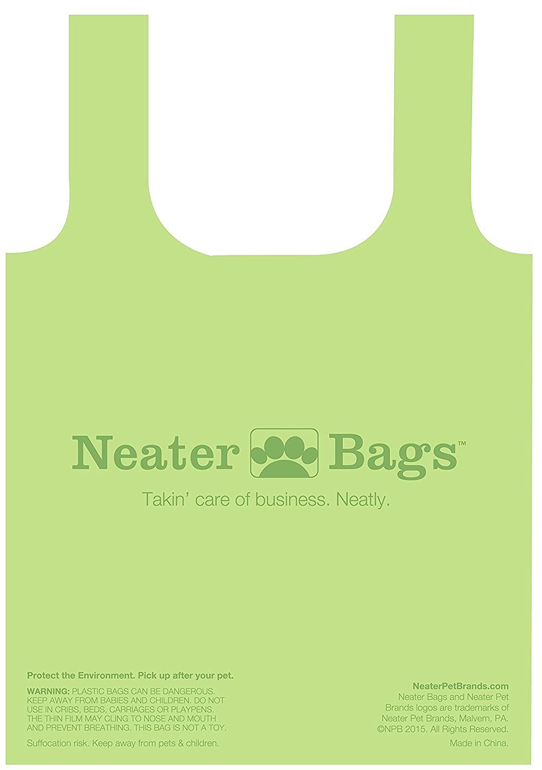 Neater Bags 210-count bundle keeps you stocked for many outings.