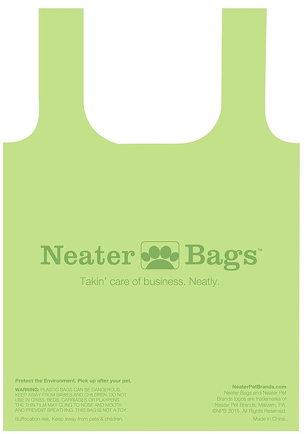 Neater Bags 210-count bundle keeps you stocked for many outings.