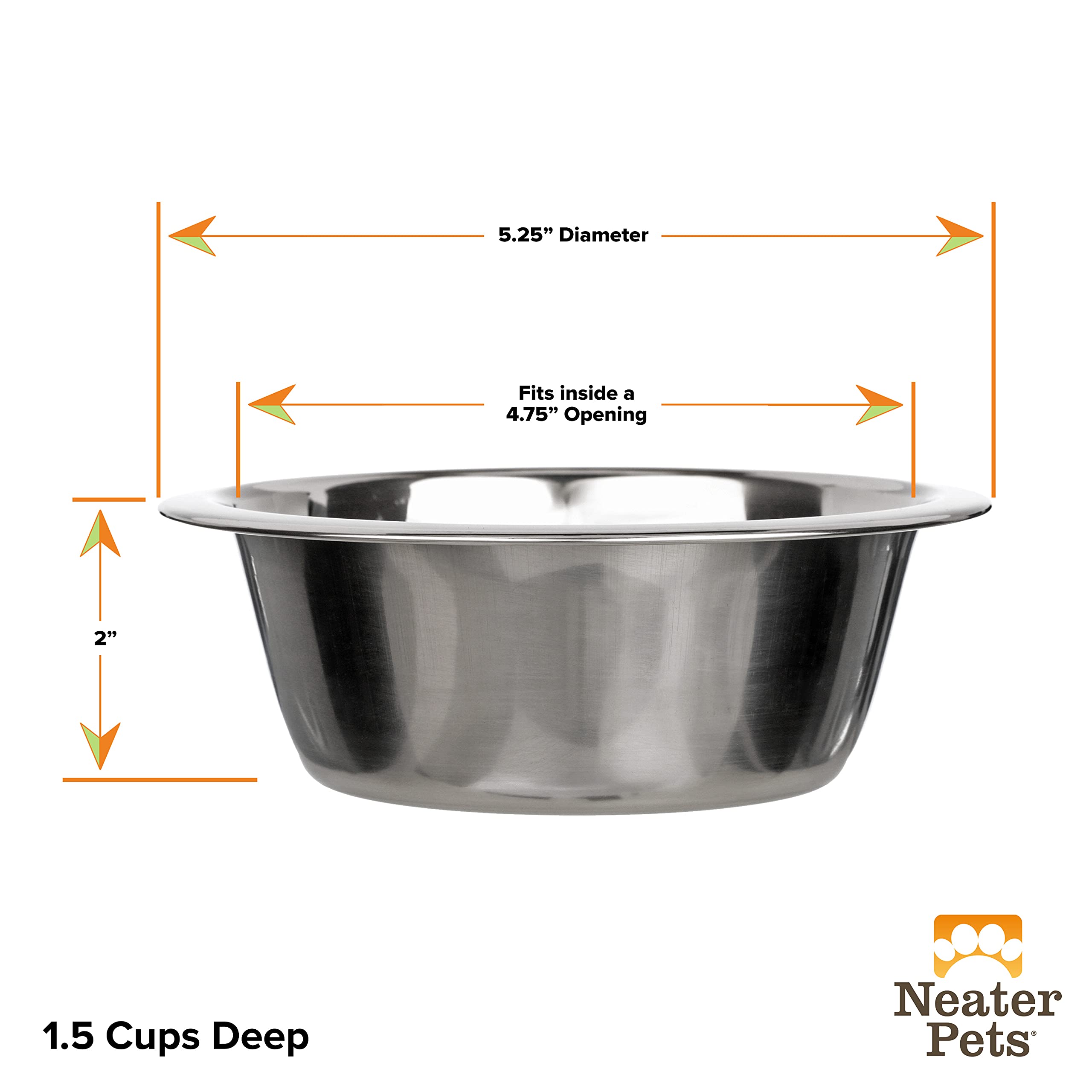 Neater Pet Brands cat express compatibility, deeper bowls for cats