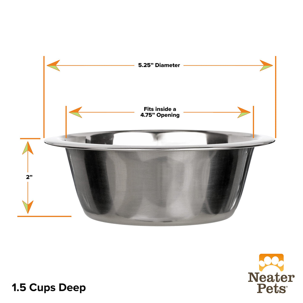 Neater Pet Brands cat express compatibility, deeper bowls for cats