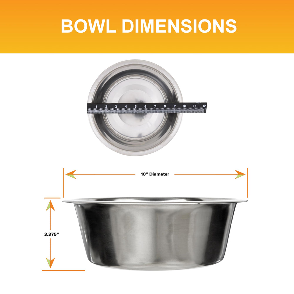 Neater Pet Brands dishwasher-safe bowls with clean, rust-resistant finish.
