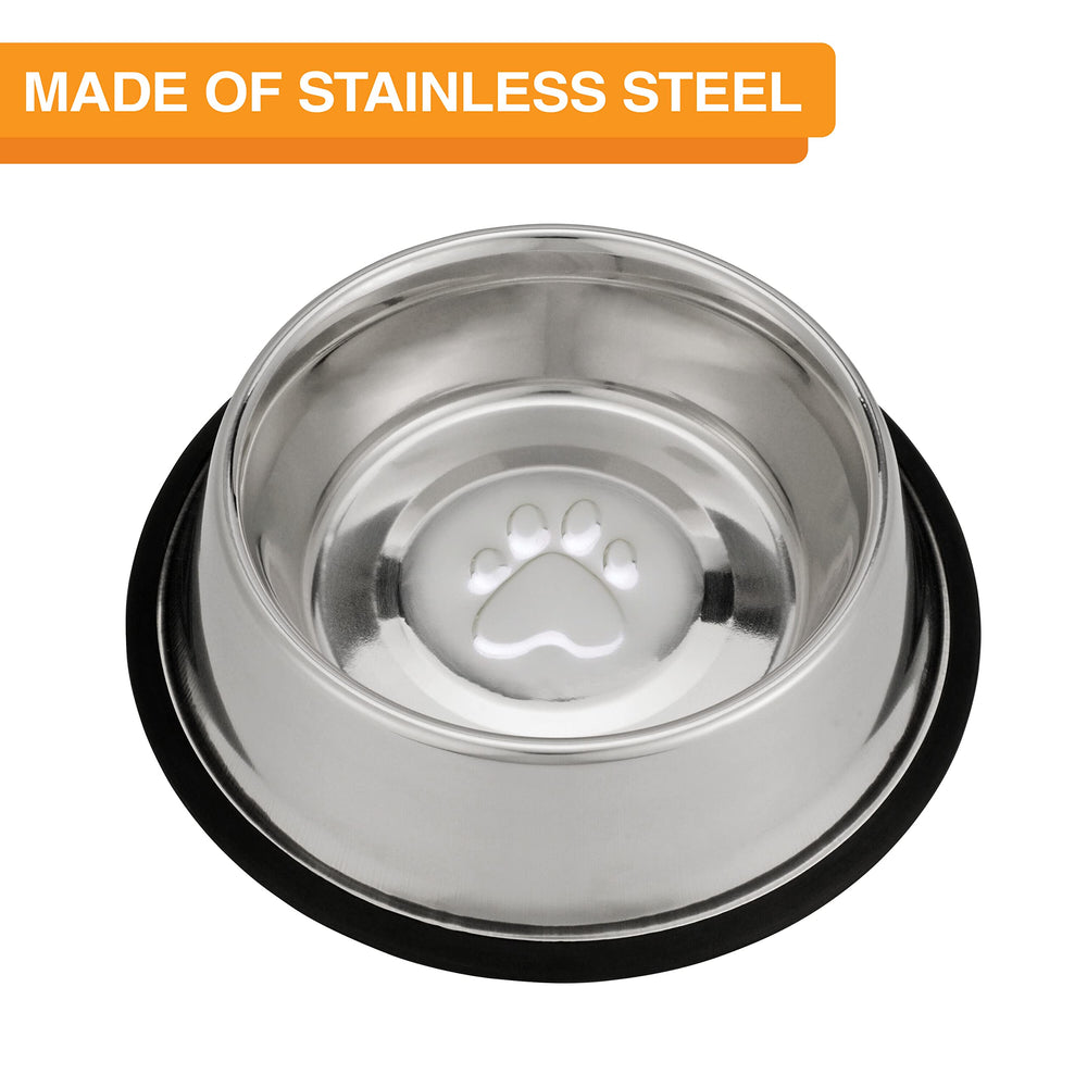 Neater Pet Brands dishwasher-safe stainless bowl for quick, hygienic cleanup.