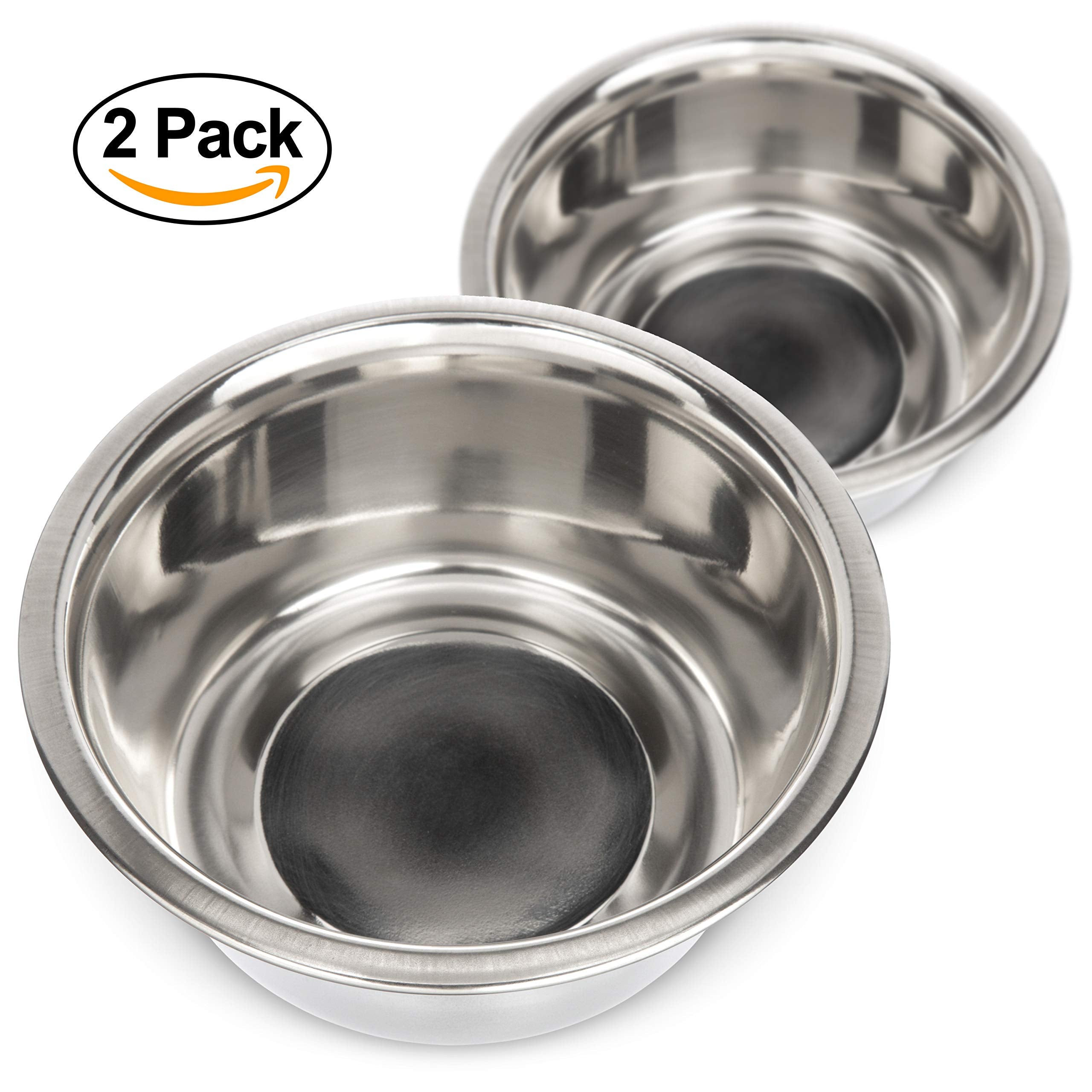 Neater Pet Brands durable stainless bowls hygienic non-porous surface reduces odors.