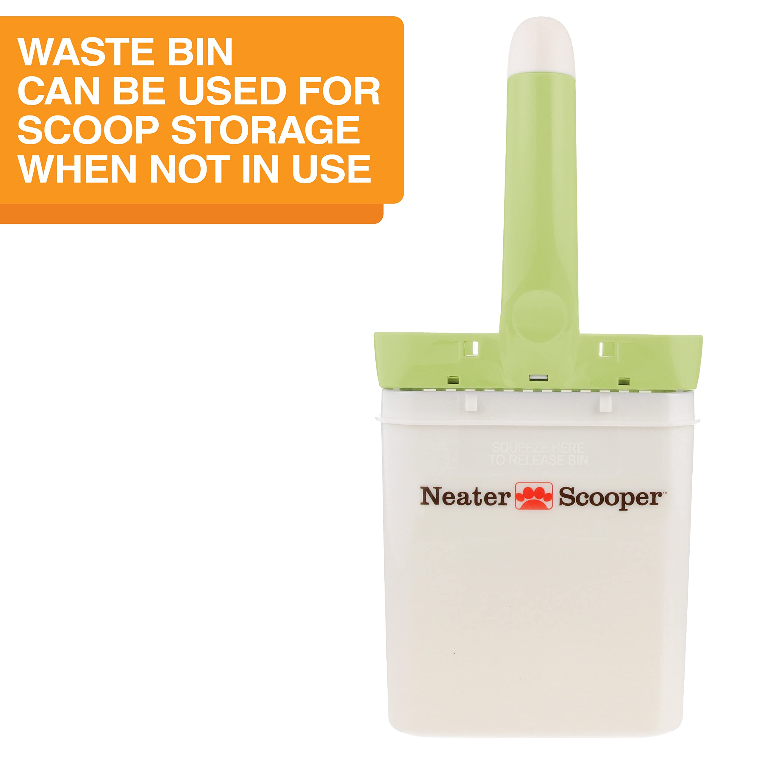 Neater Scooper durable USA-made plastic for long-lasting use.