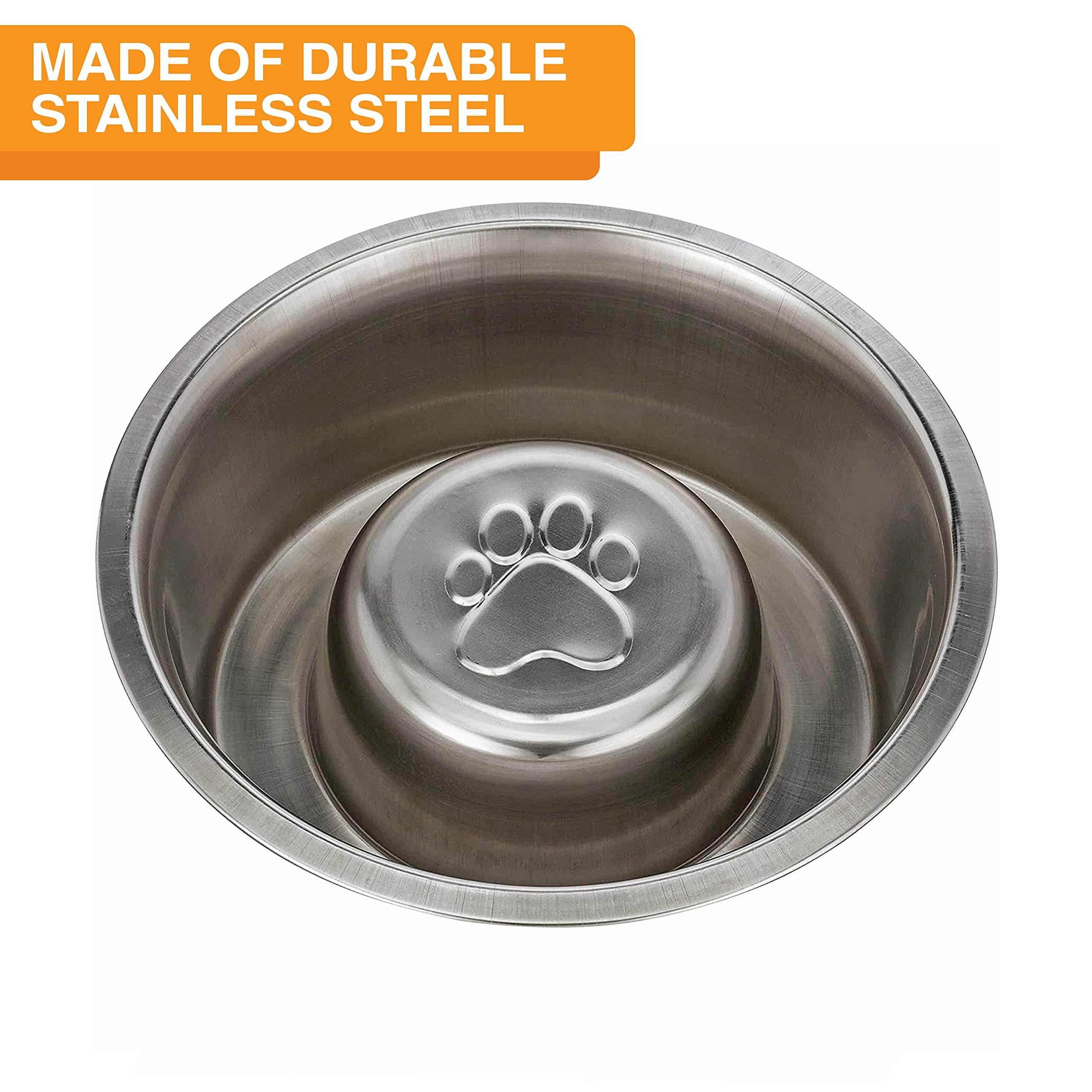 Neater Pet Brands large-breed friendly design supports bigger dogs during slow feeding.