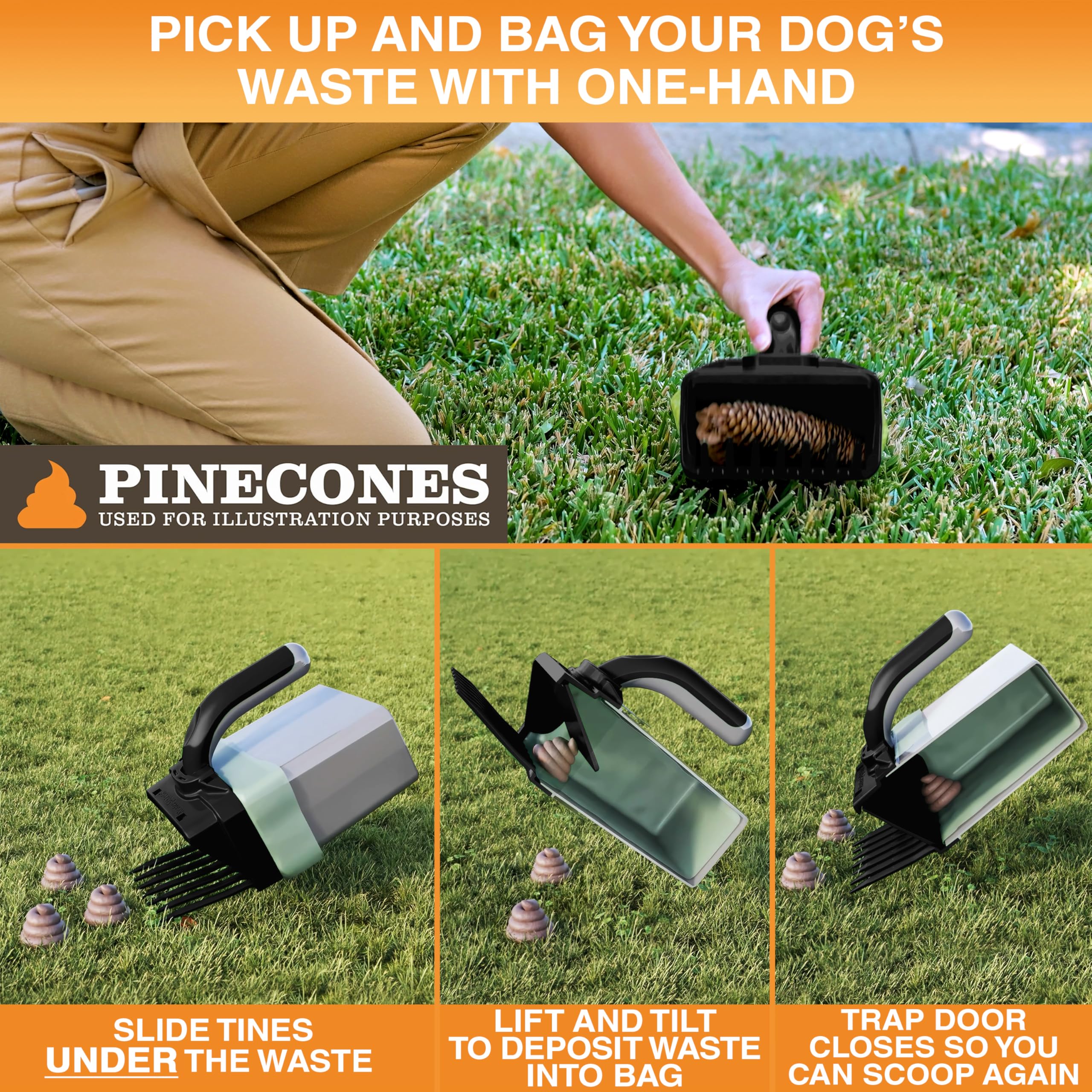 Lavender scented bags with Lift N’ Bag 2.0 for odor control during chores
