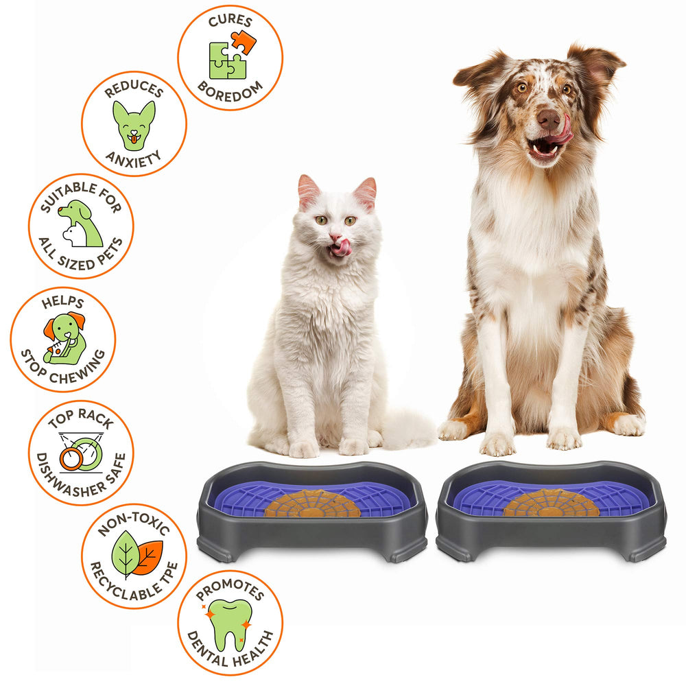 Neater Pet Brands Neat-LIK is top-rack dishwasher safe for quick cleaning.