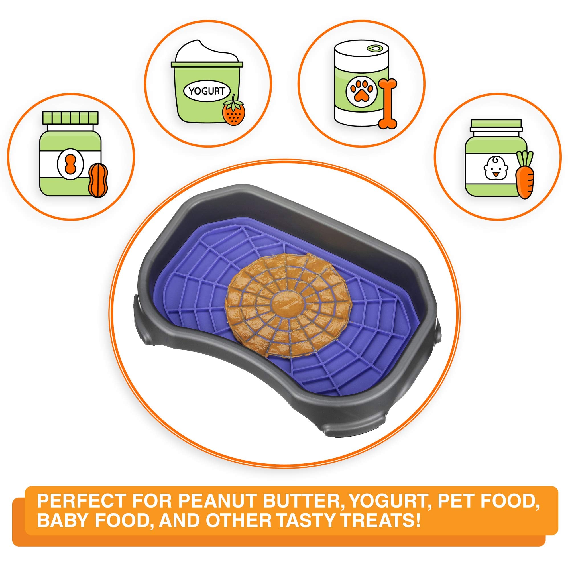 Neater Pet Brands Neat-LIK uses food-safe TPE for safe chewing and recyclability.