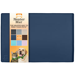Neater Mat by Neater Pet Brands under bowls shields floors from spills.