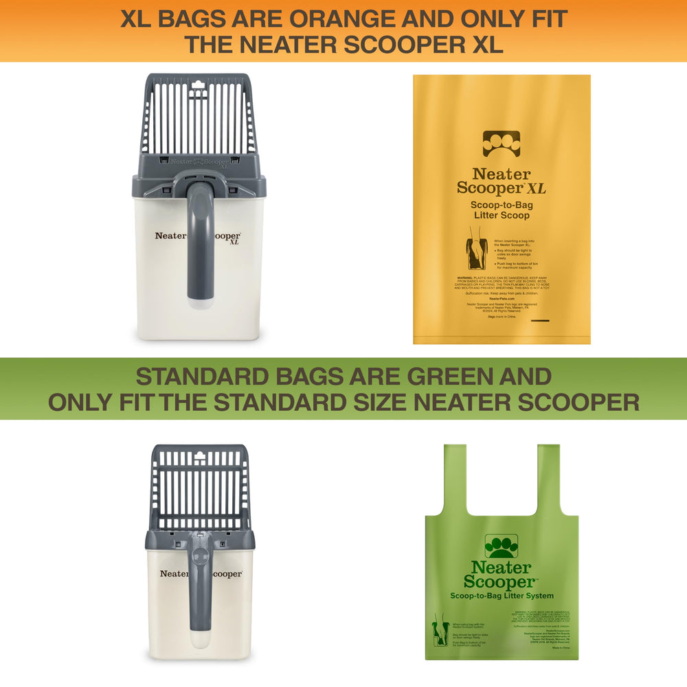 Neater Pet Brands Neater Scooper XL bags demonstrate tear-resistant durability.