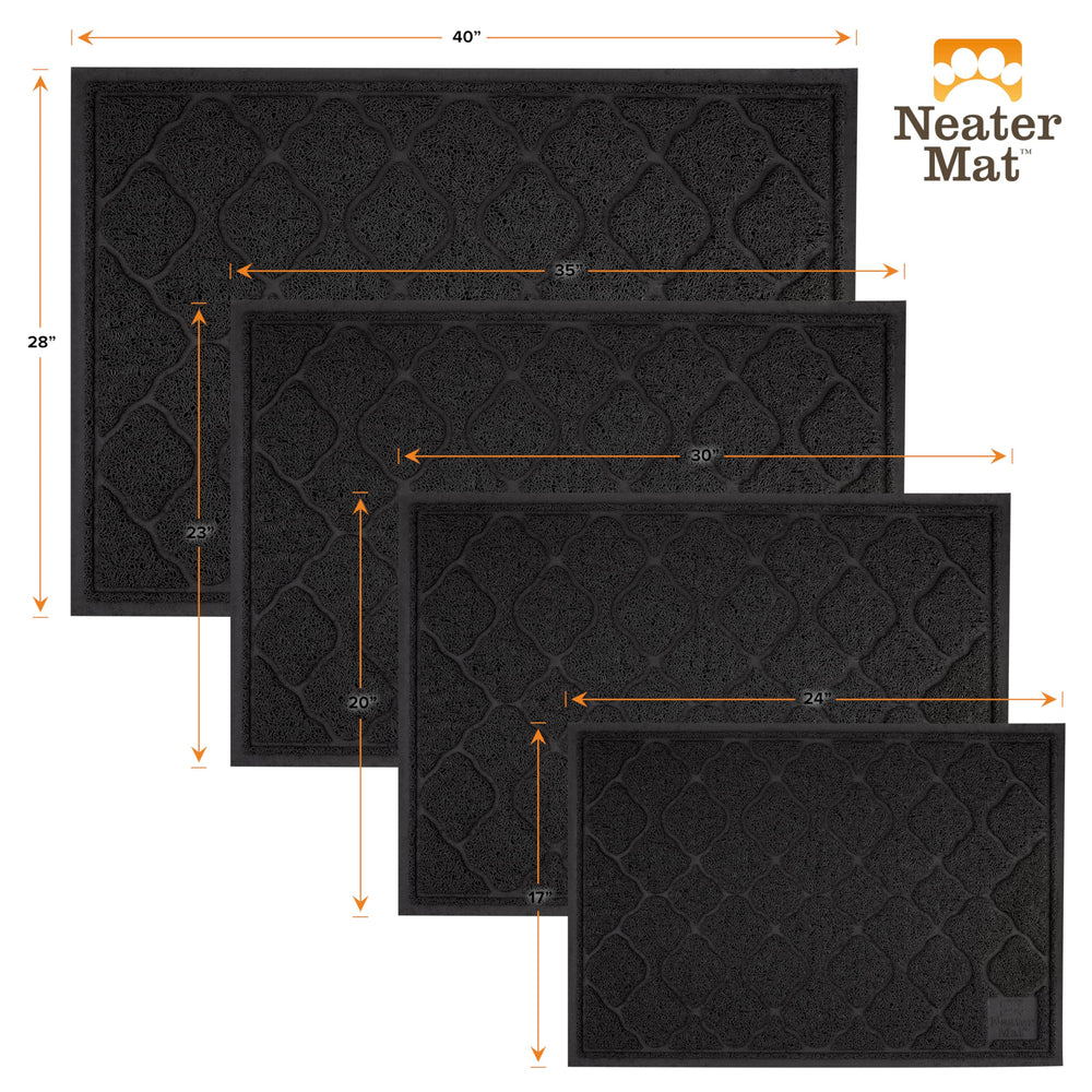 Neater Pets Neater Mat keeps floors cleaner by catching litter at source