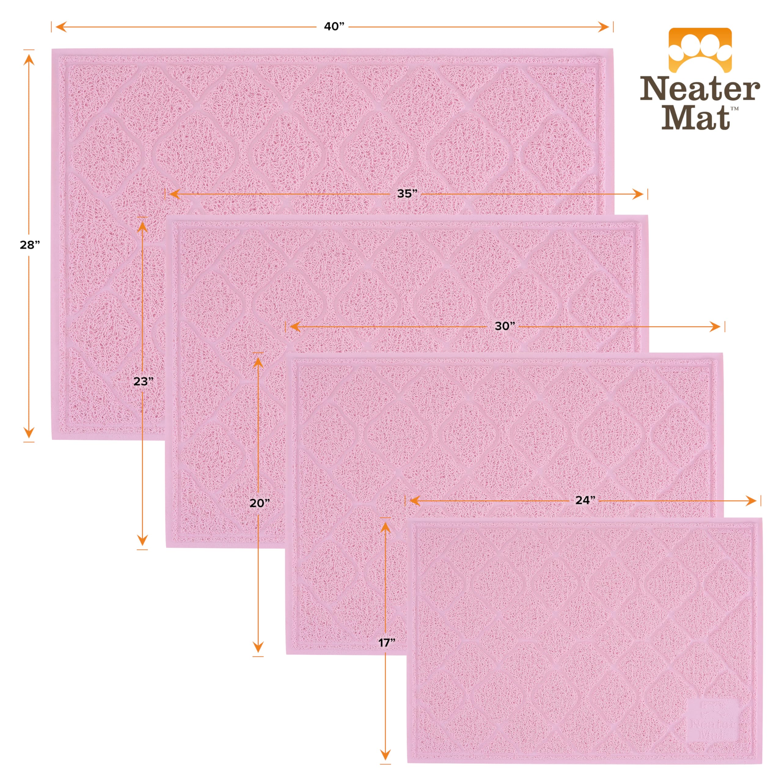 Neater Pets Neater Mat floor-protecting solution for multi-cat homes.