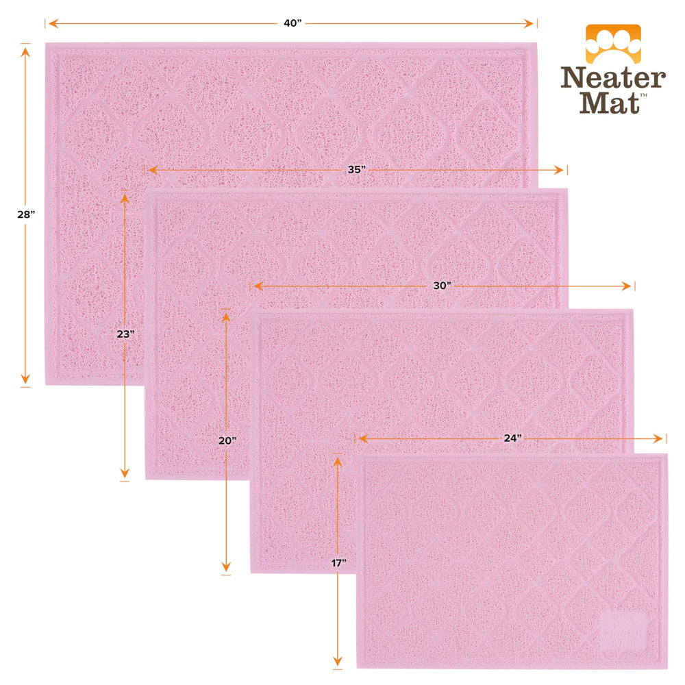Neater Pets Neater Mat floor-protecting solution for multi-cat homes.