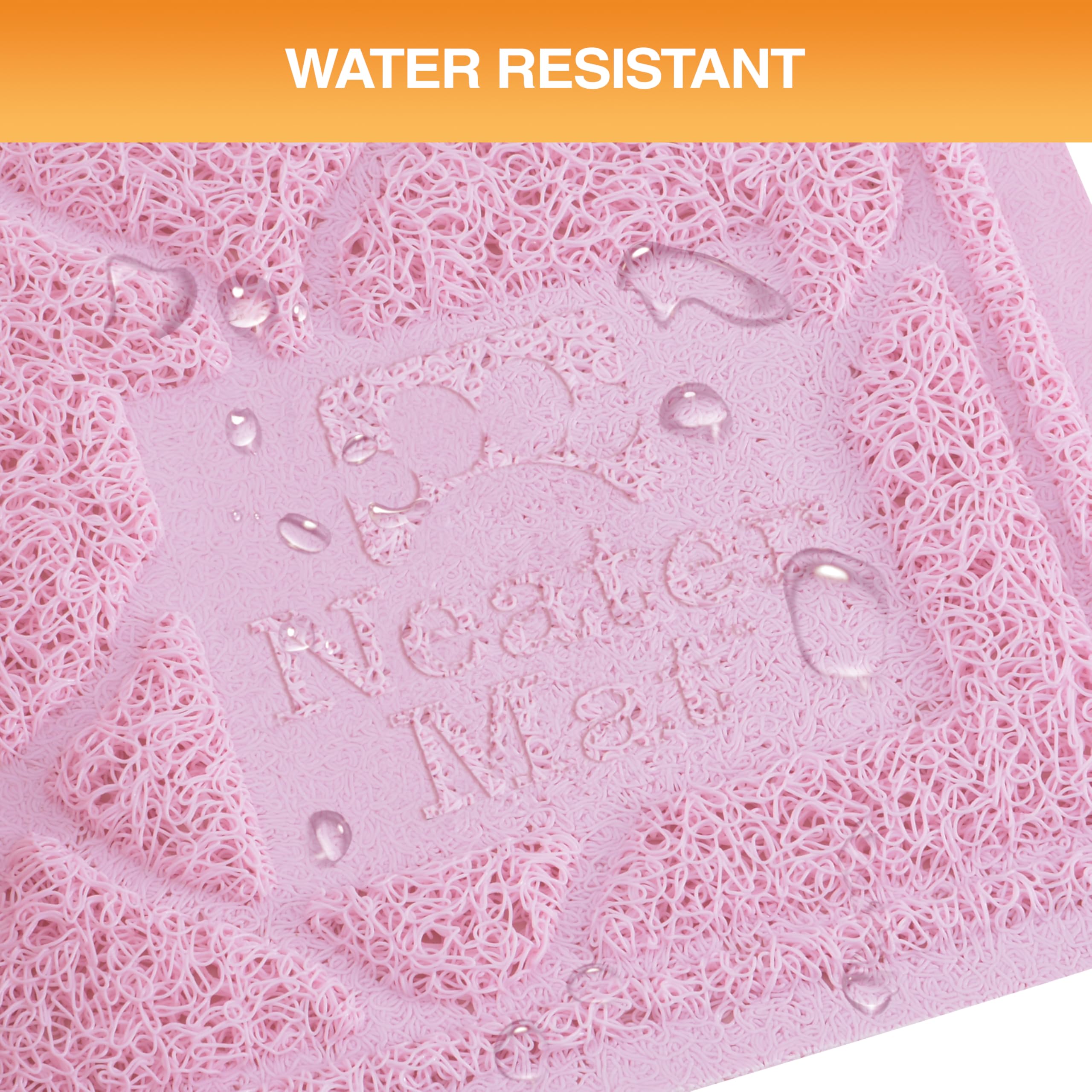 Neater Pets Neater Mat soft PVC texture gentle on kitty paws.