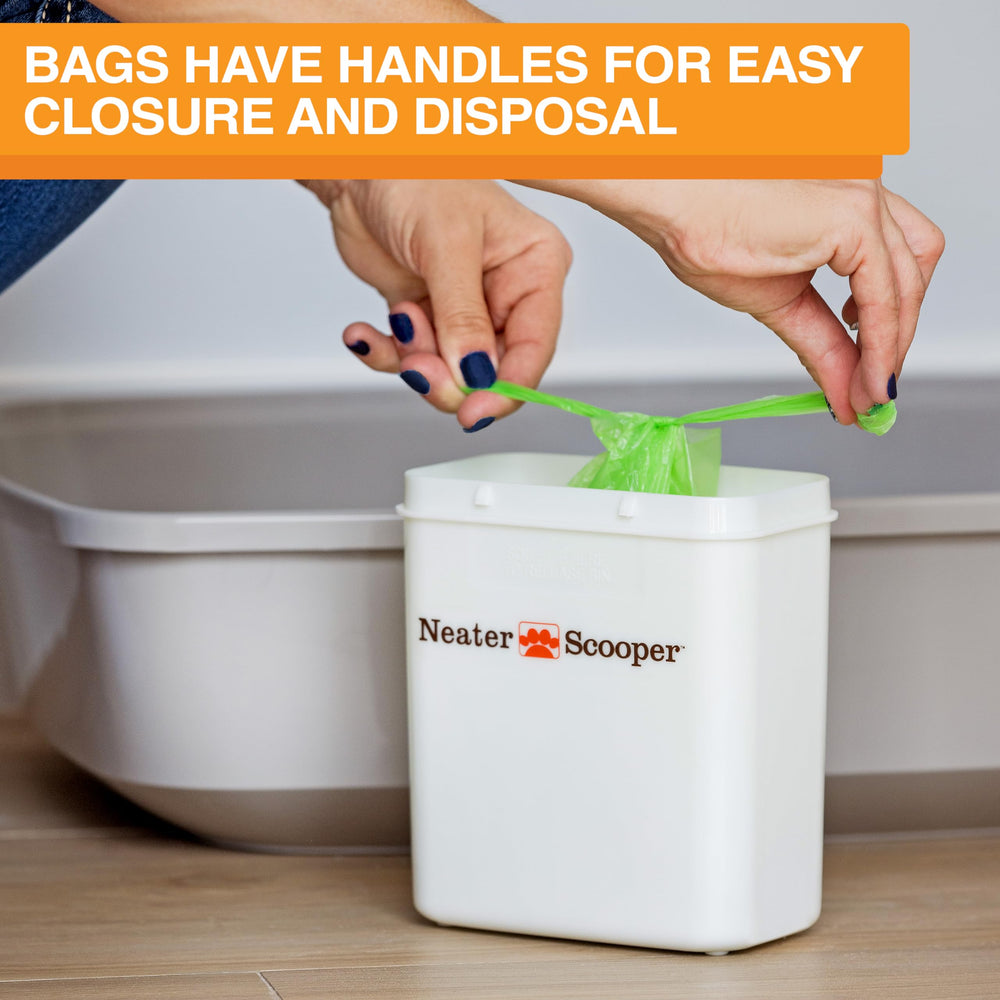 Neater Scooper durable USA-made plastic resists rust and corrosion.