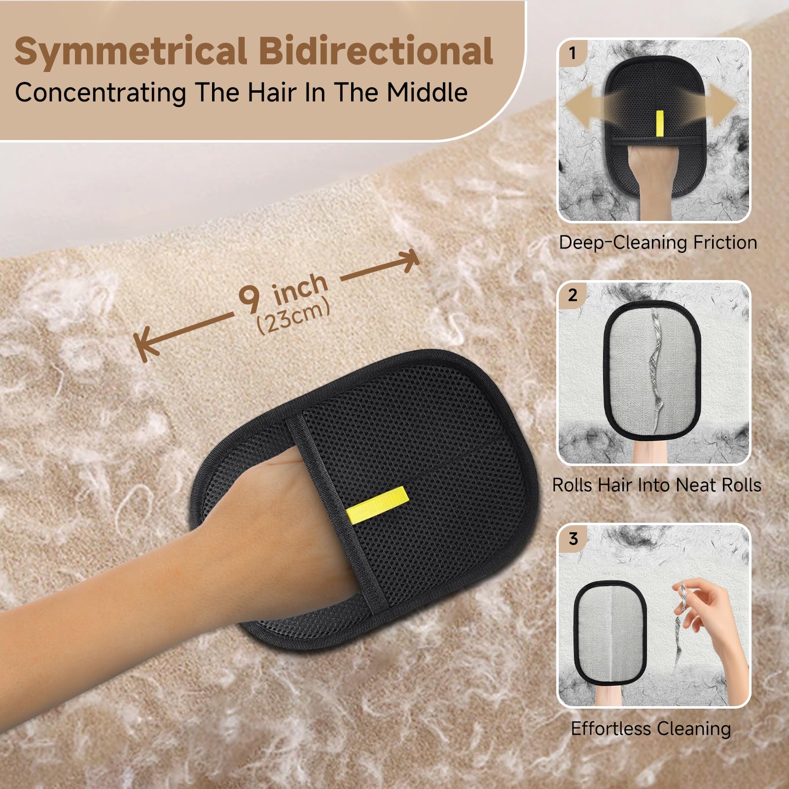 NEBALASTE-soft-material-pet-hair-remover-gloves offer skin-friendly cleaning sessions.