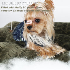 Necesitar dog crate bed washable for easy cleaning and hygiene.