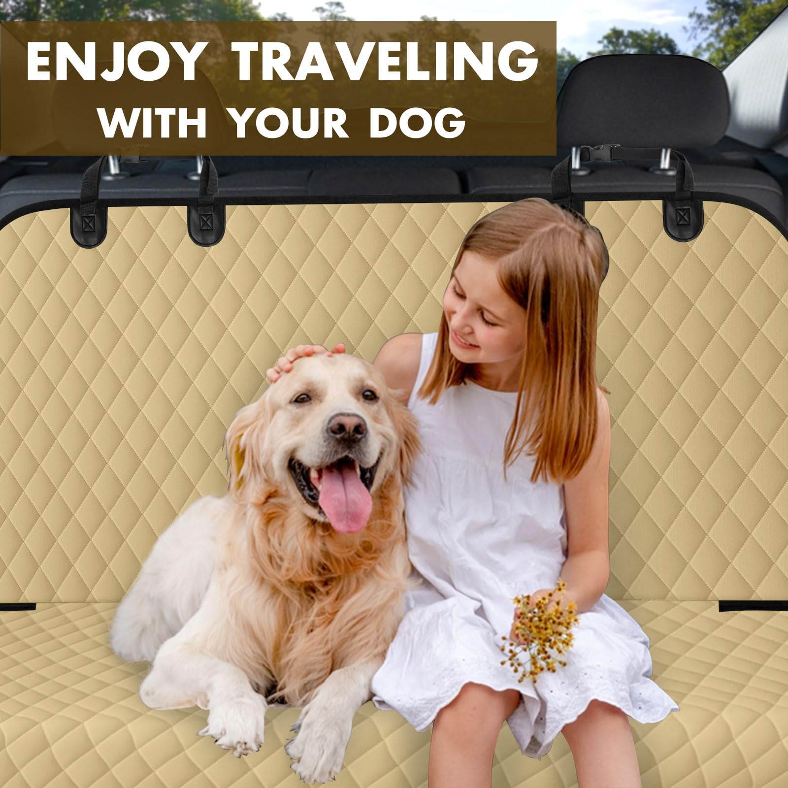 NECKORY easy-clean feature enabling quick wipe-down after pet trips