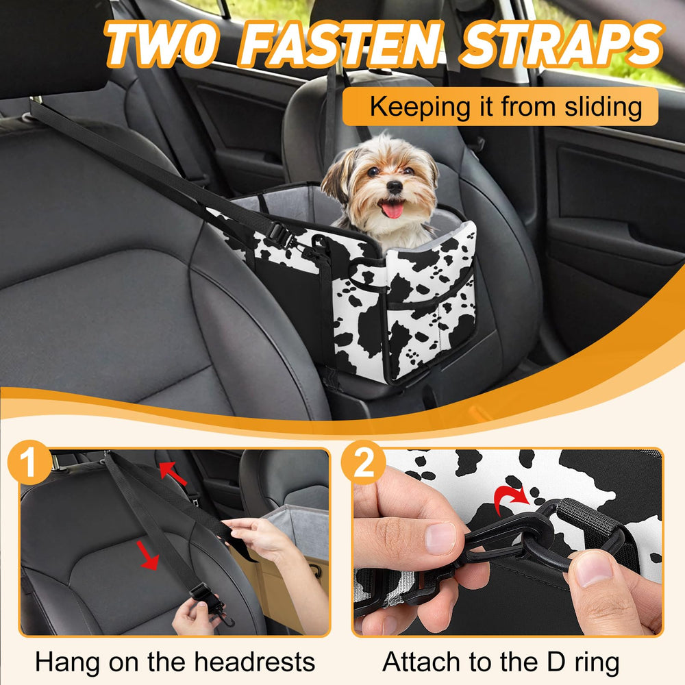 NECKORY booster seat storage pocket keeps essentials organized
