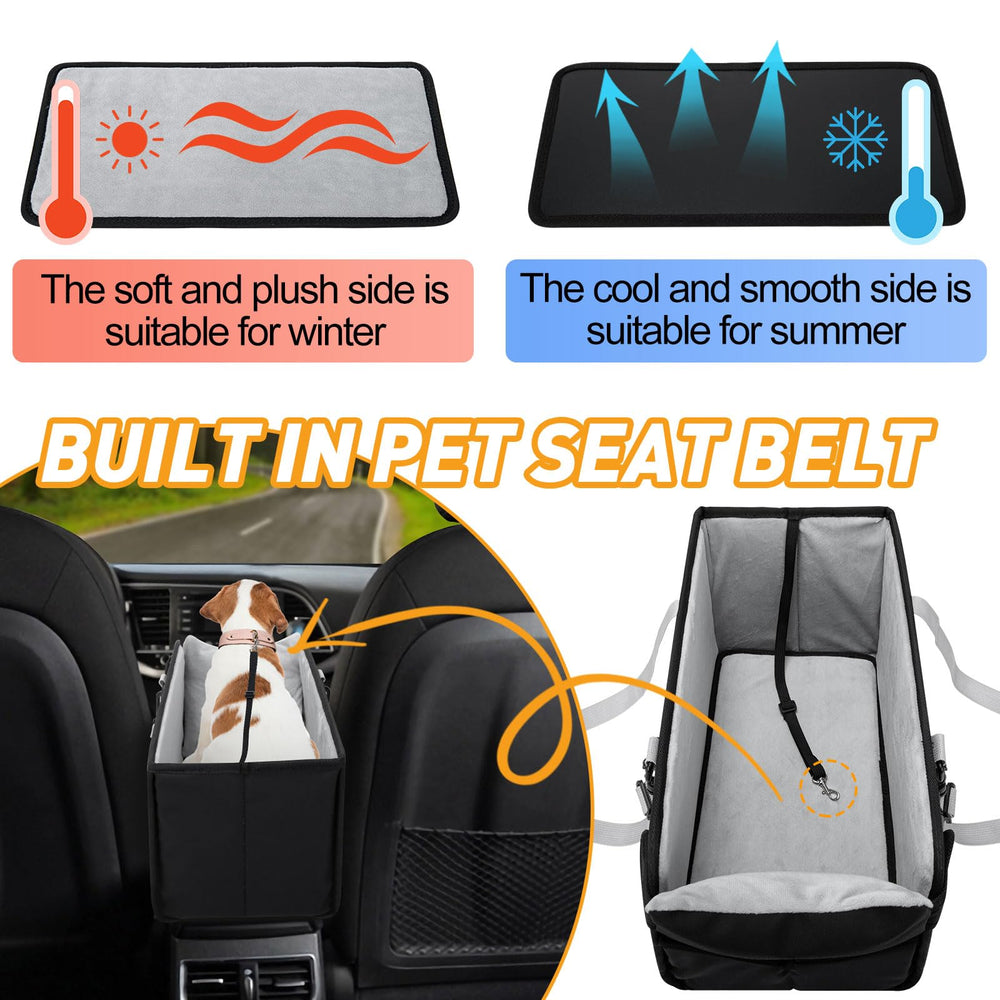 NECKORY console-seat storage-pocket image illustrates convenient on-the-go organization