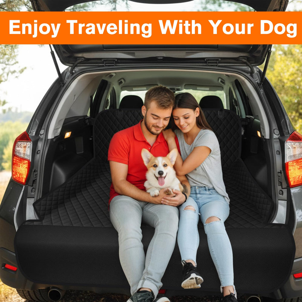 NECKORY SUV cargo liner wide coverage protects trunk and rear walls.