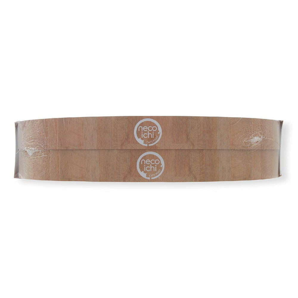 Necoichi Cat Scratcher Bowl 100 Recycled Paper: eco-friendly cardboard construction.
