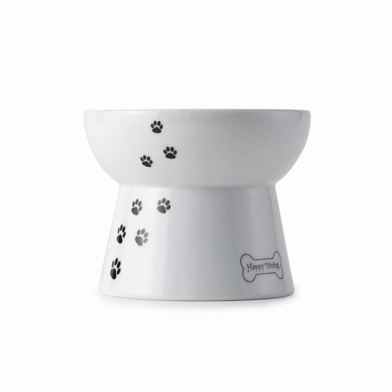 Necoichi dishwasher-safe porcelain bowl ready for easy cleaning and reuse.