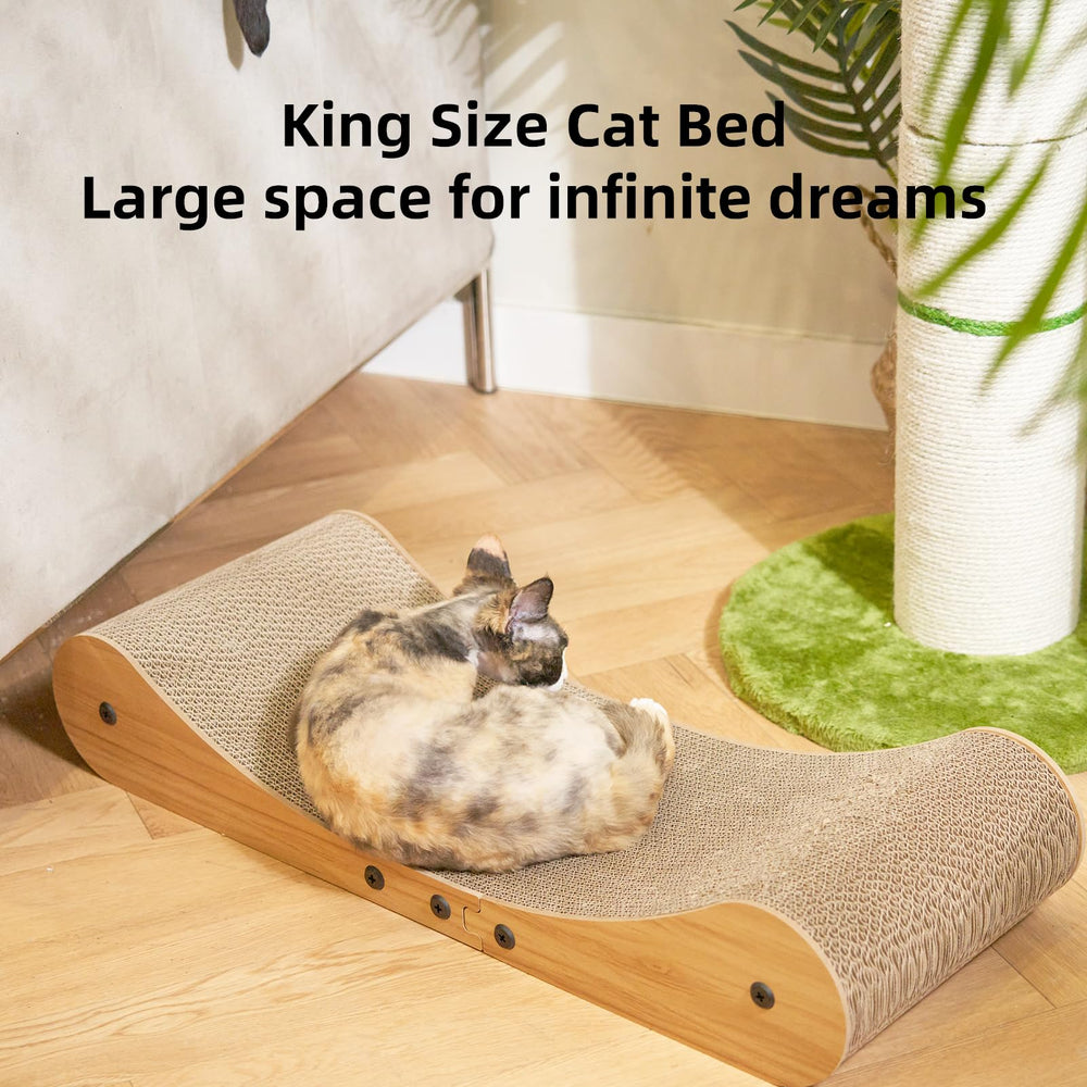 Nekosan cat scratcher bed easy to assemble with clear instructions and video.