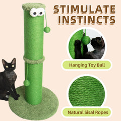 Nekosan cat scratching post non-slip-base keeps steady during play