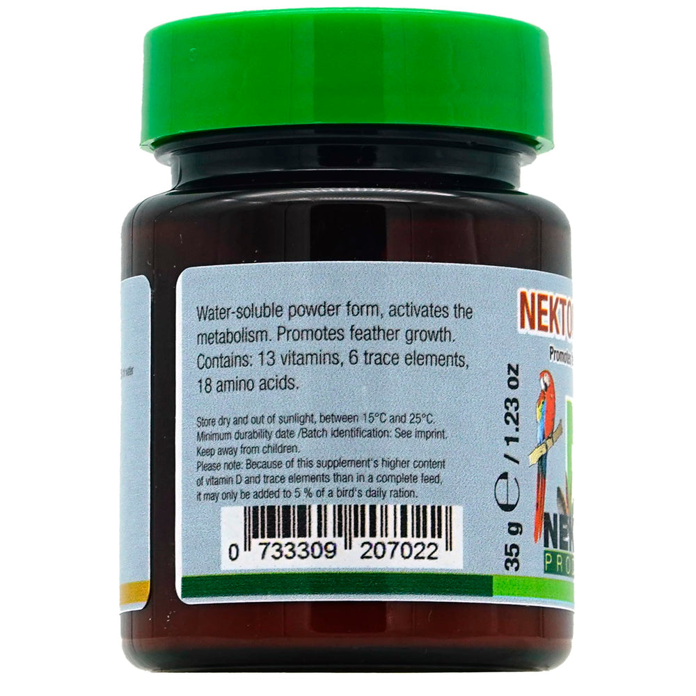 Nekton Bio dropper image illustrating easy dosing for balanced nutrition.
