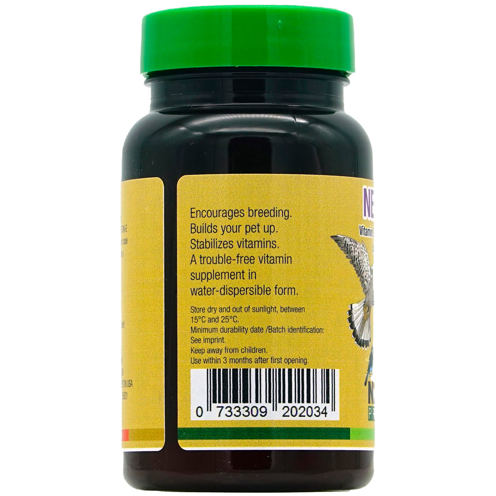 Nekton E Vitamin E for birds supports breeding season readiness.