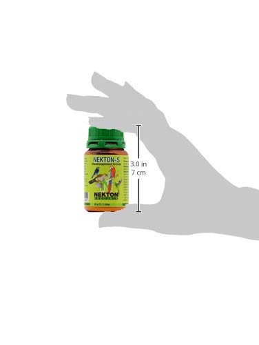 Nekton-S ingredients closeup emphasizes minerals and amino acids in natural L form.
