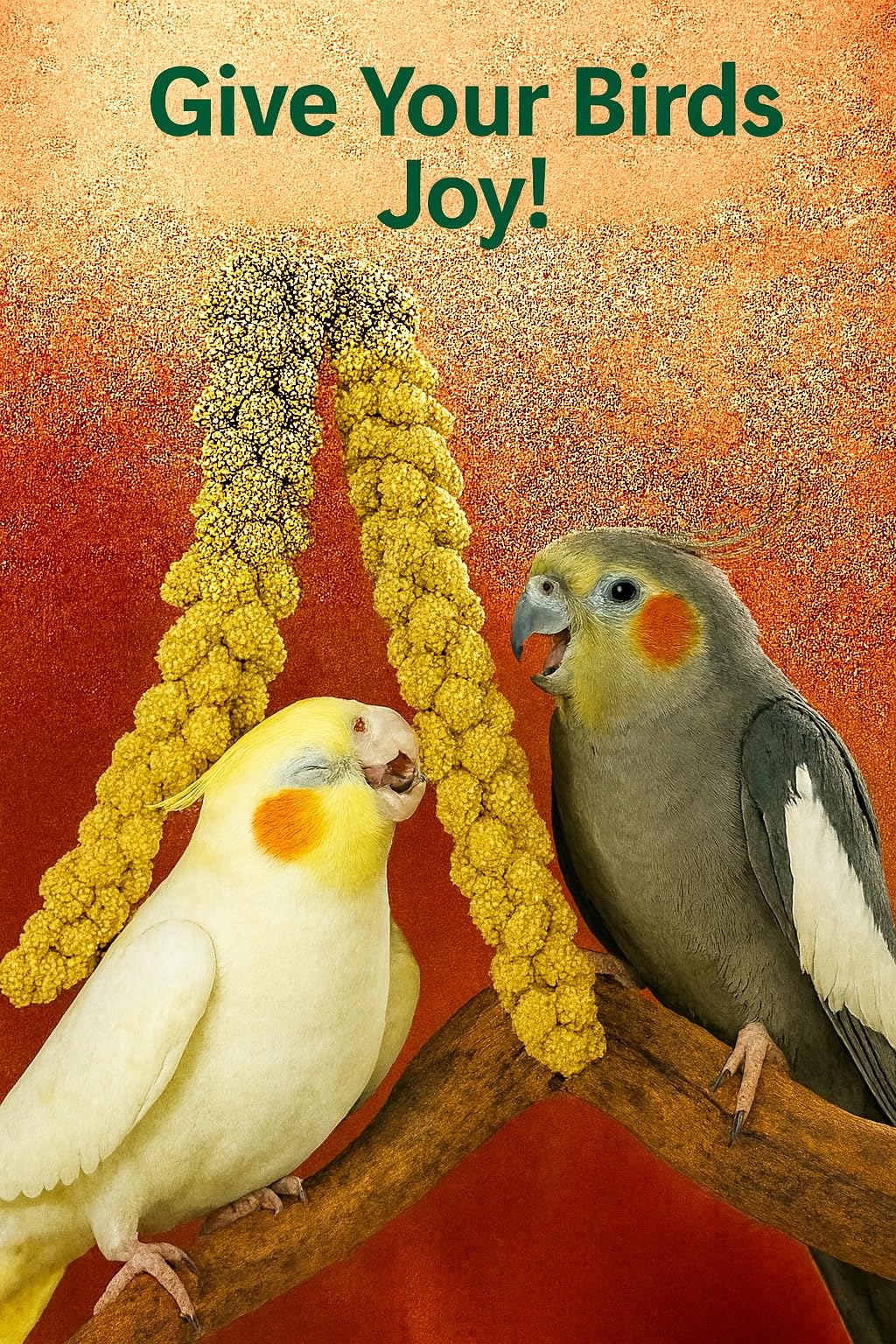 Store-ready millet spray showing cool, dry storage and bug resistance.