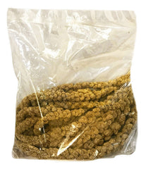Nemeth Farms sun-dried millet cluster highlights natural flavor and preserved nutrients for parrots.