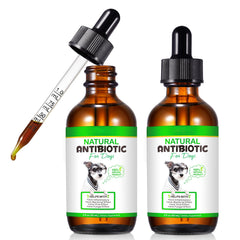 NenMaoKeNu natural dog antibiotics bottle—herbal blend supports gentle pet wellness.