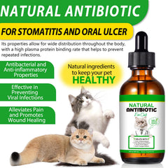 NenMaoKeNu Pau D'Arco image signals herbal blend for overall wellness in cats.